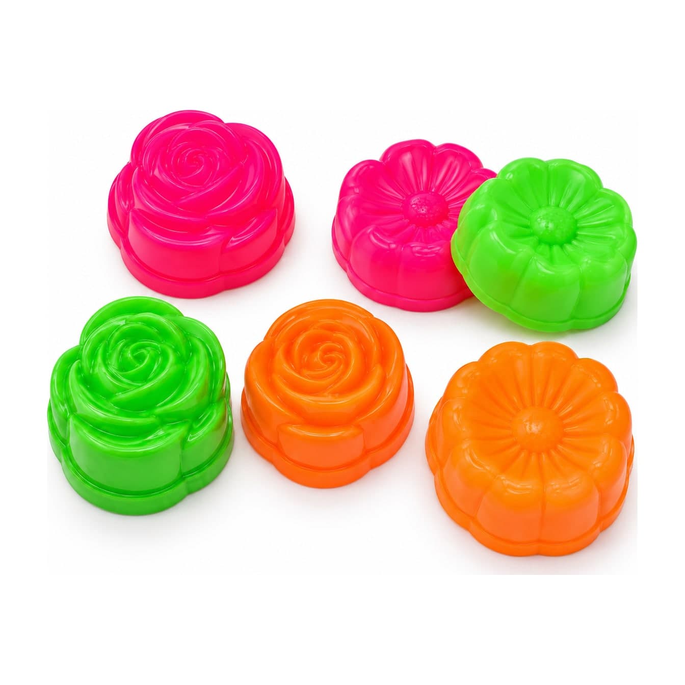 Cetakan Puding Agar Bunga Mawar & Melati (36 pcs)