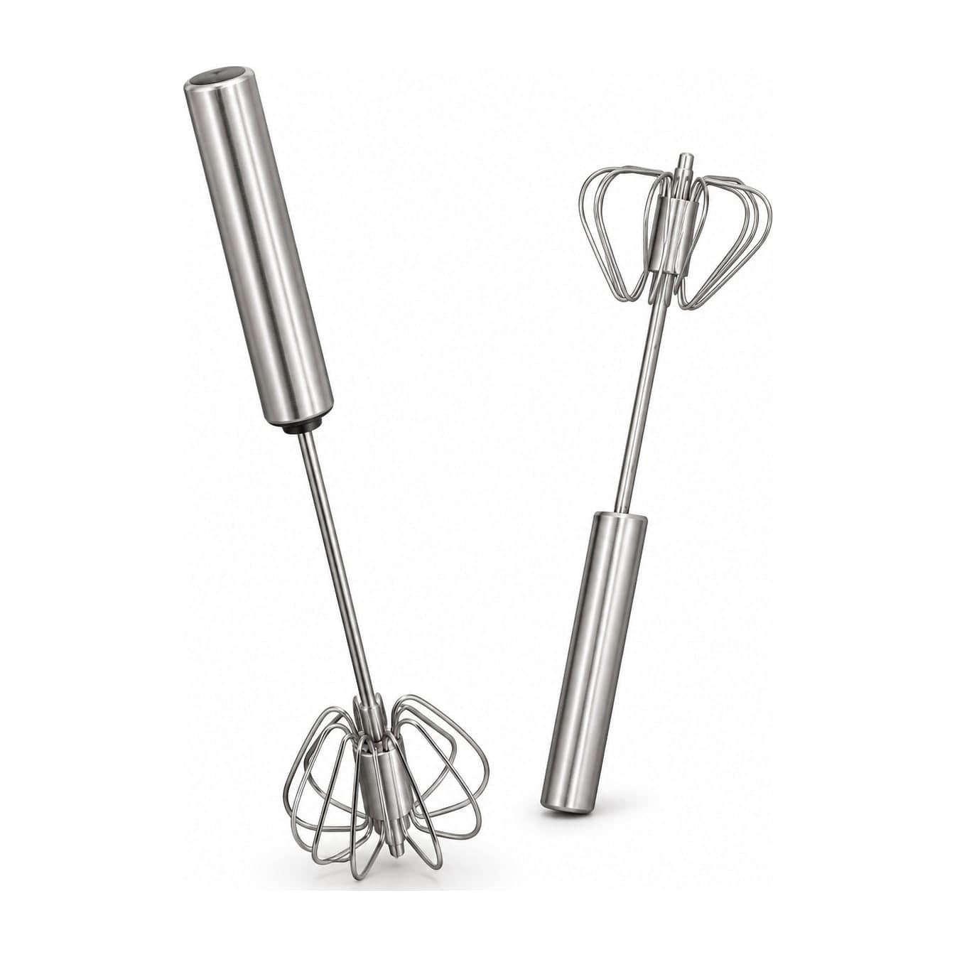 Kocokan Telur Putar Otomatis Stainless