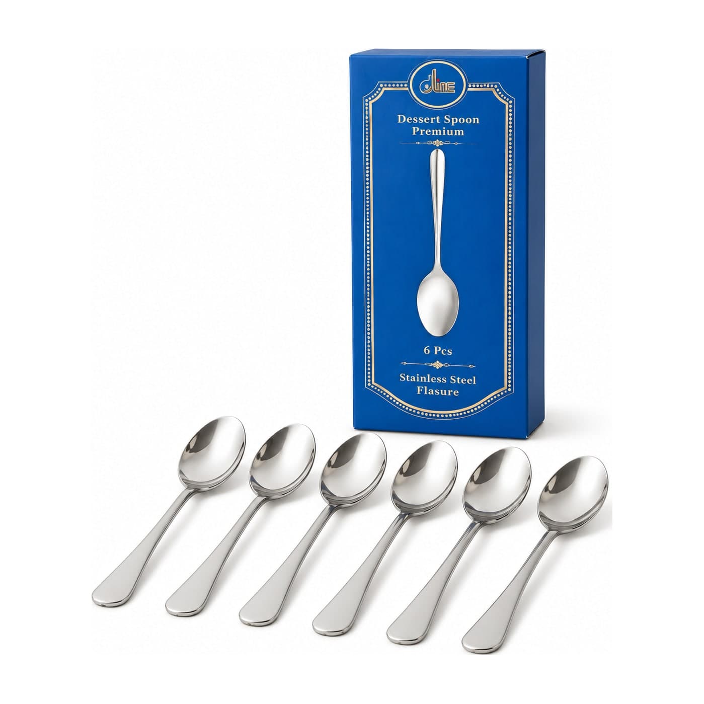 Sendok Makan Stainless Steel Premium (6 pcs)